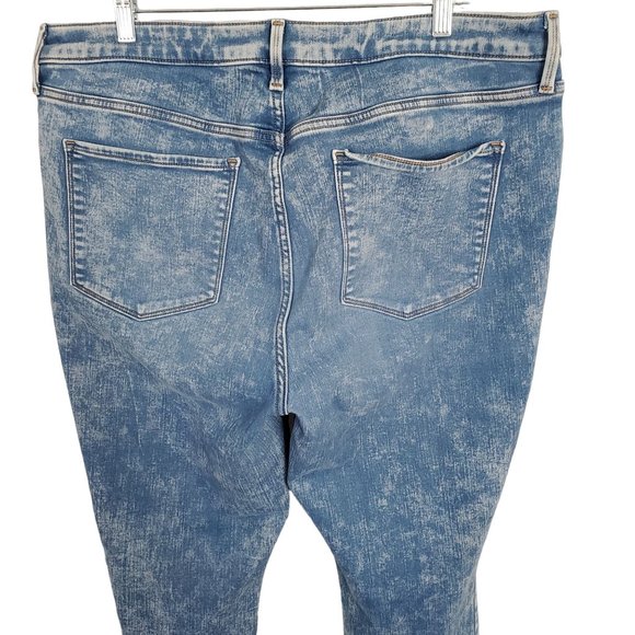 Old Navy Size 18 Jeans Rockstar Super Skinny Hi Rise Built In Warm Stretch Denim - Picture 5 of 11
